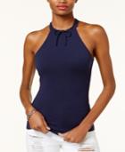 Guess Elyza Tie-neck Top