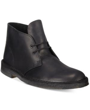 Clarks Men's Desert Boot Plain Toe Casual Chukka Boots Men's Shoes