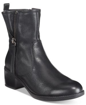 Clarks Collection Women's Nevella Devon Zippered Booties Women's Shoes