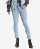 Levi's 721 High-rise Raw Hem Skinny Jeans