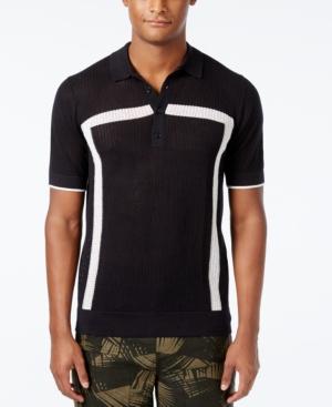 Sean John Men's Intarsia Sweater-knit Polo, Only At Macy's