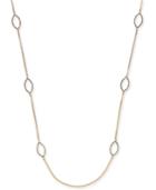 I.n.c. Gold-tone Pave Navette Station Necklace, 36 + 3 Extender, Created For Macy's