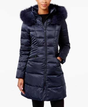 1 Madison Expedition Fox-fur-trim Puffer Coat