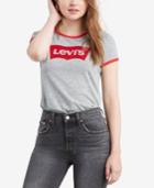 Levi's Cotton Batwing Ringer Graphic T-shirt