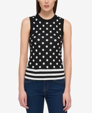 Tommy Hilfiger Printed Jacquard Shell, Only At Macy's