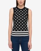 Tommy Hilfiger Printed Jacquard Shell, Only At Macy's