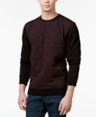 G-star Raw Quilted Colorblocked Fleece Sweatshirt