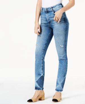 M1858 Audrey High-rise Slim Straight-leg Jeans, Created For Macy's
