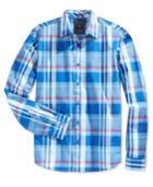 Guess Men's Long-sleeve Plaid Shirt