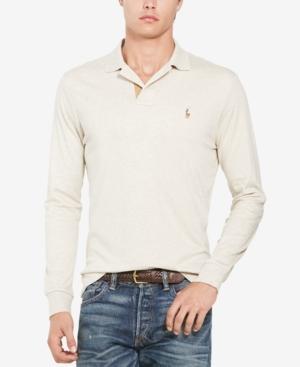 Polo Ralph Lauren Men's Pima Soft-touch Long-sleeve Polo