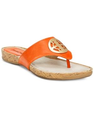 Rialto Calista Thong Flat Sandals Women's Shoes