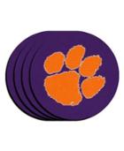 Memory Company Clemson Tigers 4 Pk. Coaster Set