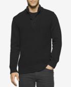 Calvin Klein Jeans Men's Racked Button Sweater