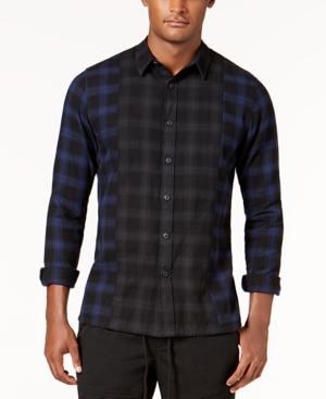 American Rag Men's Slim-fit Plaid Shirt, Created For Macy's