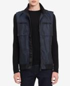 Calvin Klein Men's Vest With Zip-out Hood