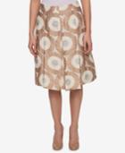 Tommy Hilfiger Printed Pleated Skirt, Only At Macy's