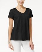 Style & Co. V-neck Top, Only At Macy's