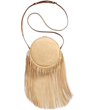 Patricia Nash Boho Suede Rovito Fringe Crossbody