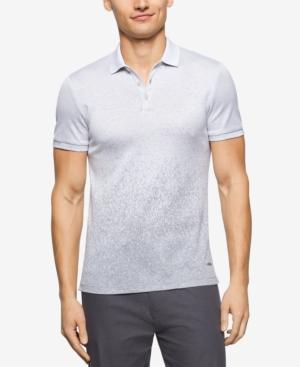 Calvin Klein Men's Ombre Splatter-print Polo