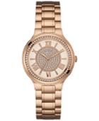 Guess Women's Rose Gold-tone Steel Bracelet Watch 37mm U0637l3