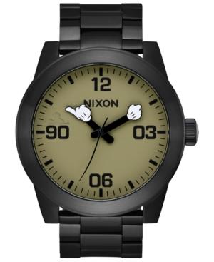 Nixon Men's Corporal Mickey Stainless Steel Bracelet Watch 48mm A346