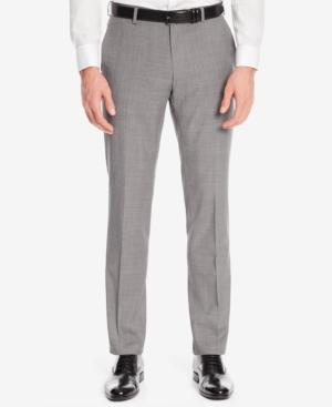 Boss Men's Slim-fit Wool Dress Pants
