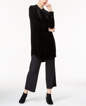 Eileen Fisher Velvet High-low Tunic, Regular & Petite