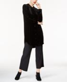 Eileen Fisher Velvet High-low Tunic, Regular & Petite