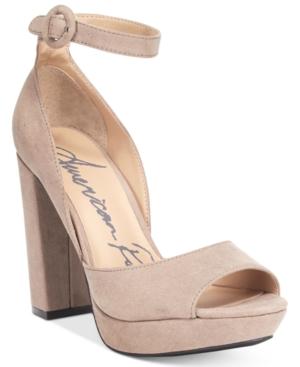 American Rag Reeta Block-heel Platform Sandals, Only At Macy's Women's Shoes