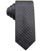Alfani Men's Dot Slim Silk Tie, Created For Macy's