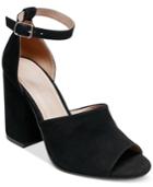 Madden Girl Clara Two-piece Block-heel Sandals