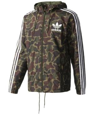Adidas Originals Men's Camouflage Windbreaker