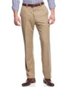 Haggar Microfiber Performance Classic-fit Dress Pants, Created For Macy's