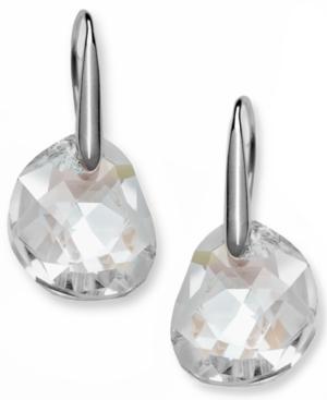 Swarovski Earrings, Galet Crystal Drop