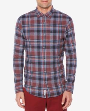 Original Penguin Men's Plaid Flannel Shirt