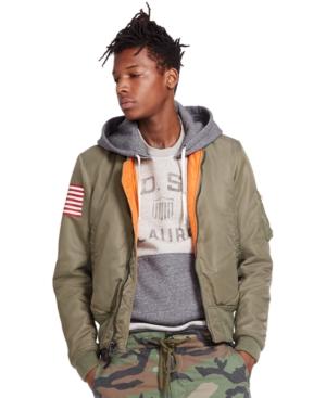 Denim & Supply Ralph Lauren Reversible Twill Bomber