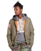 Denim & Supply Ralph Lauren Reversible Twill Bomber