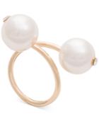 Inc International Concepts Imitation Pearl Bypass Ring, Only At Macy's