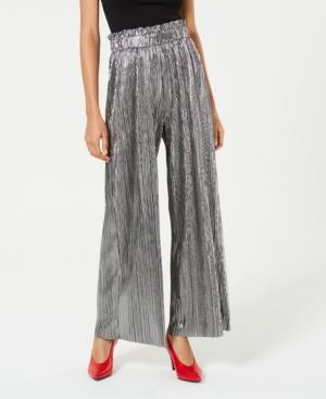 Be Bop Juniors' Pleated Metallic Pants