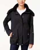 Style & Co. Hooded Twill Jacket, Only At Macy's