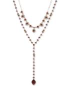Lonna & Lilly Gold-tone Crystal & Bead 2-in-1 Necklace, 16/24 + 3 Extender