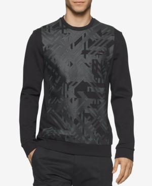 Calvin Klein Men's Geometric Camo Sweatshirt