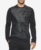 Calvin Klein Men's Geometric Camo Sweatshirt