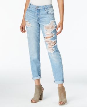 Rachel Rachel Roy Ripped Boyfriend Nirvana Wash Jeans