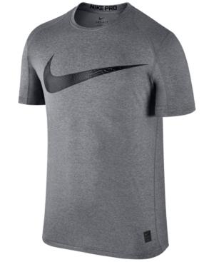 Nike Men's Pro Big Logo Fitted Dri-fit T-shirt