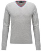 Boss Men's Slim-fit V-neck Sweater