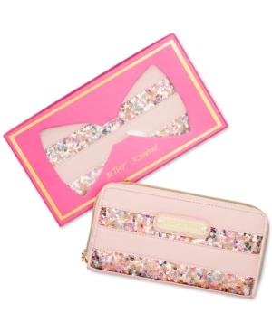Betsey Sequin Zip Around Wallet, A Macy's Exclusive Style