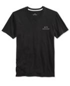 Armani Exchange Men's Ax Signature Logo V-neck T-shirt
