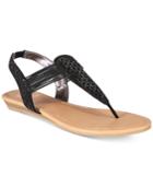 Material Girl Siera Flat Thong Sandals, Created For Macy's Women's Shoes