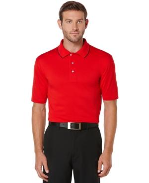 Pga Tour Solid Cotton Golf Polo